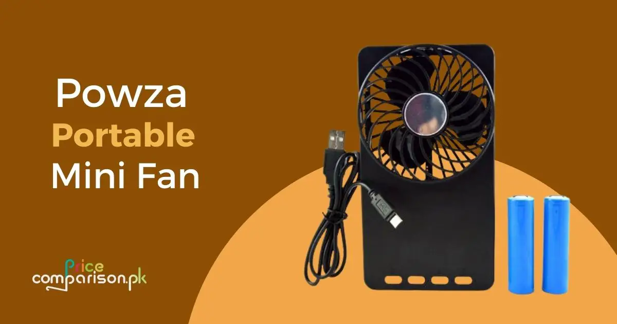 Powza portable mini fan in pakistan