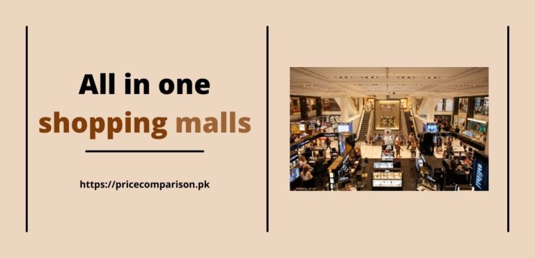 All in one shopping mall where you can Shop, Eat & Play