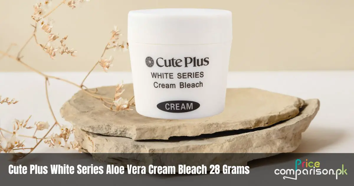 Cute Plus White Series Aloe Vera Cream Bleach 28 Grams