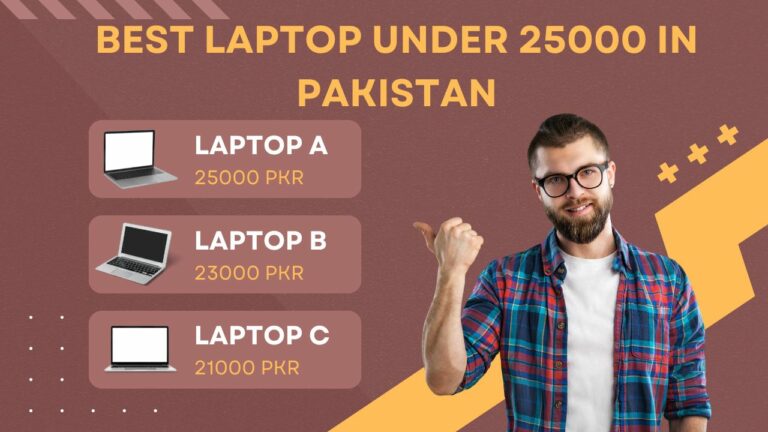 Best Laptop Under 25000 in Pakistan 2024