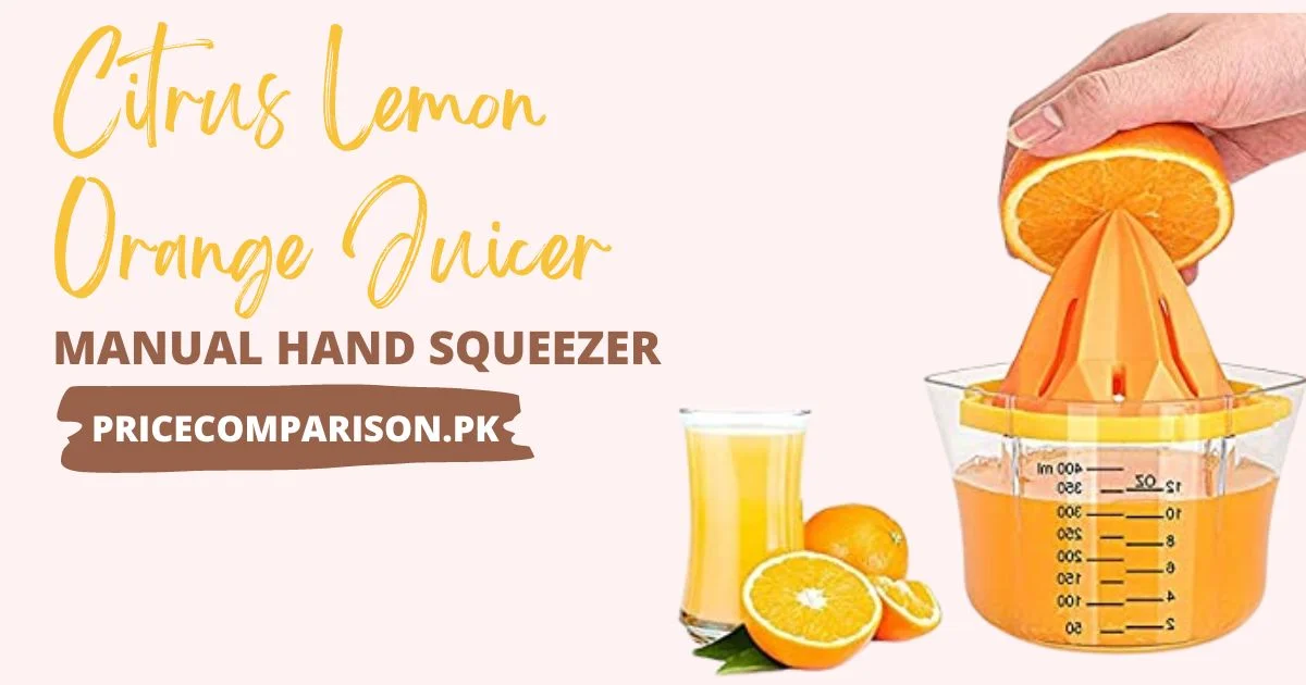 Citrus Lemon Orange Juicer Manual Hand Squeezer 